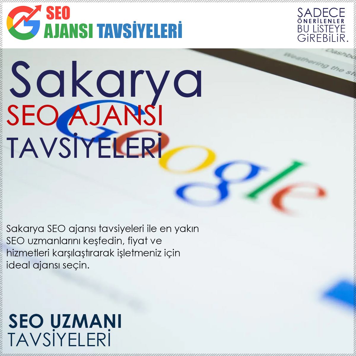 Sakarya Seo Ajansı Tavsiyeleri